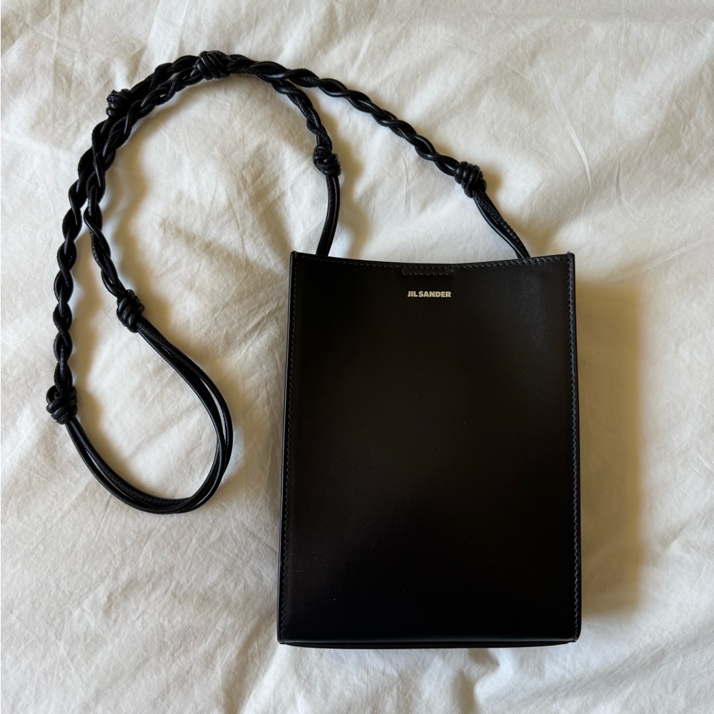 Jil Sander Black Small Tangle Bag